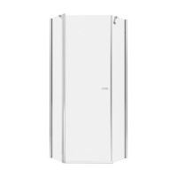 Душевое ограждение NEW TRENDY NEW SOLEO 90x90x195 (хром)