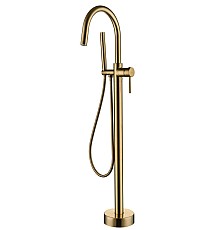 Смеситель напольный, Boheme Uno. Matt Gold