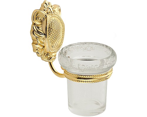 Стакан для зубных щеток Migliore Cleopatra 16677 Золото