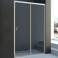 Душевая дверь Veconi Vianno VN-46 110 VN46-110-01-C5 профиль Хром стекло прозрачное