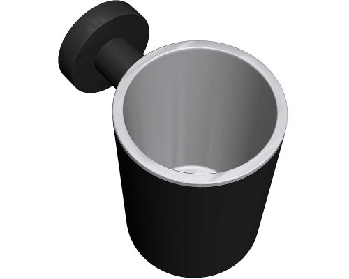 Стакан для зубных щеток Colombo Design Plus W4902.NM Черный матовый