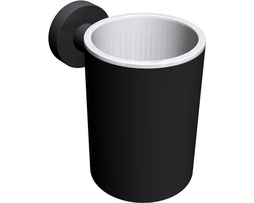 Стакан для зубных щеток Colombo Design Plus W4902.NM Черный матовый