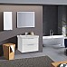 Зеркало Dreja Tiny 70/80 99.9025 с подсветкой Белое