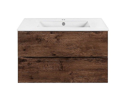 Тумба под раковину Vincea Mia 80 VMC-2MC800RW подвесная R.Wood