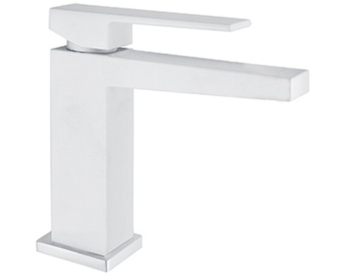 Смеситель для раковины Fiore Kube 100BB8515 Белый