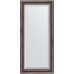 Зеркало Evoform Exclusive 111х51 BY 1144 с фацетом в багетной раме - Палисандр 62 мм