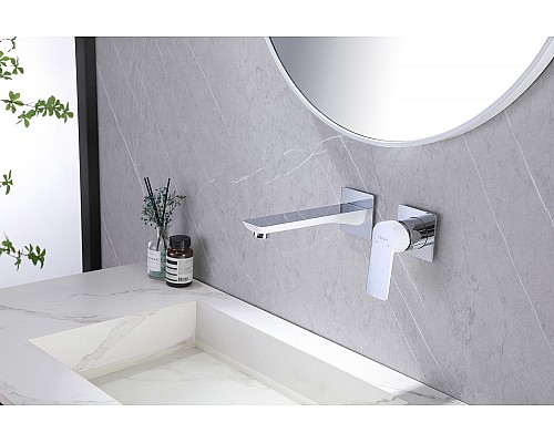 Смеситель ABBER Weiss Insel AF8082B для раковины скрытого монтажа, черный матовый