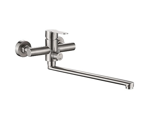 Смеситель для ванны Haiba HB22801 универсальный Нержавеющая сталь