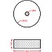 Раковина Artceram Rombo 44 OSL009 01 00 Белая