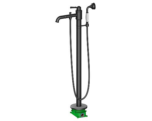 Смеситель для ванны Timo Arisa 5300/03Y-CR Черный