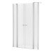 Душевая дверь NEW TRENDY NEW SOLEO 140x195 (хром)