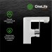 Смеситель для раковины Orange OneLife Белый матовый Хром глянцевый