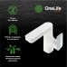Смеситель для раковины Orange OneLife Белый матовый Хром глянцевый