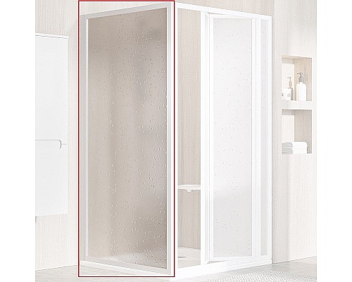 Душевая стенка Ravak Supernova PSS-90 940701O211 профиль Белый витраж пластик Pearl