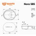 Кухонная мойка Ulgran Quartz Трюфель