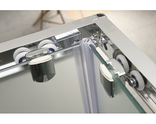 Душевой уголок BelBagno UNIQUE-AH-2-100/115-75/90-C-Cr