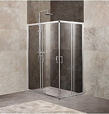 Душевой уголок BelBagno UNIQUE-AH-2-100/115-75/90-C-Cr