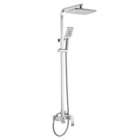 Душевая система Grocenberg GB7007 Белый хром