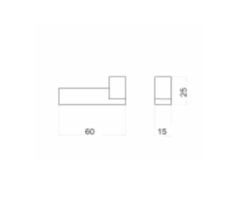 Крючок Webert Pegaso PE500401015