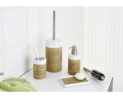 Стакан для зубных щеток Ridder Native 2120109 Бежевый