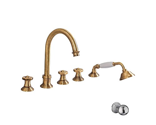 Смеситель для ванны Cezares APHRODITE-BVD-02-M