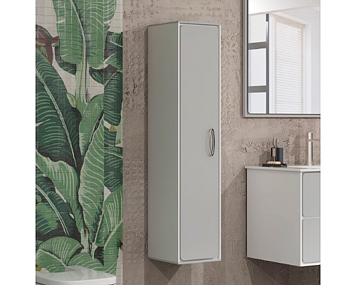 Шкаф-пенал Smile Монтэ светло-серый  Z0000014811