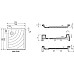 Душевой поддон Ravak ANETA 75x90 A003701120