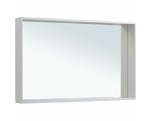 Зеркало Allen Brau Reality 120 1.32021.02 с подсветкой Серебро браш с сенсорным выключателем