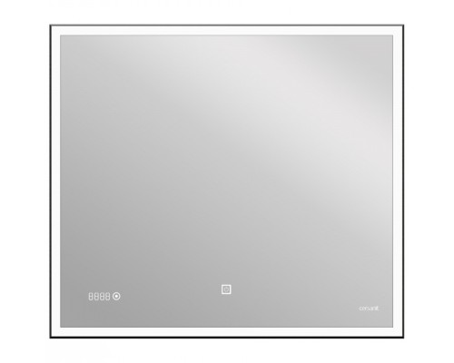 Зеркало Cersanit Led 011 Design 80 с подсветкой с часами