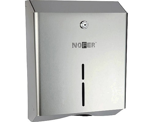 Диспенсер для бумажных полотенец Nofer 04010.B Нержавеющая сталь глянцевая Диспенсер для бумажных полотенец Nofer 04010.B Нержавеющая сталь глянцевая