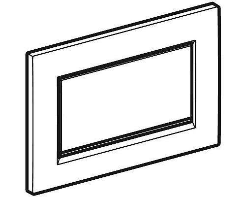 Клавиша смыва Geberit Sigma 30 NEW 115.893.14.1 Матовый черный