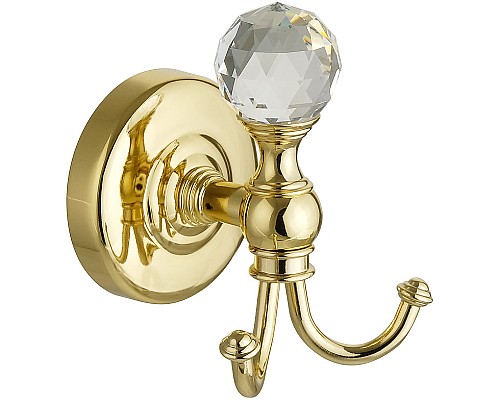 Двойной крючок Migliore Amerida 16600 Золото с кристаллом Swarovski Двойной крючок Migliore Amerida 16600 Золото с кристаллом Swarovski
