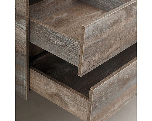 Тумба под раковину Art&Max Family-580-2C-SO-PE подвесная Бетон Экзотик