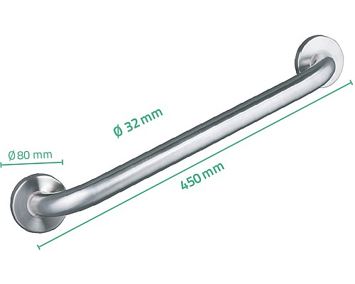 Поручень Ridder Assistent А00145051 Сталь