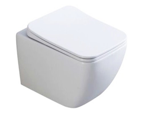 Унитаз Art&Max Maxima AM010CHR подвесной без сиденья