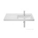 Раковина Roca The Gap Plus высокий бортик, 1 отверстие 100х46 правая 3270ME004