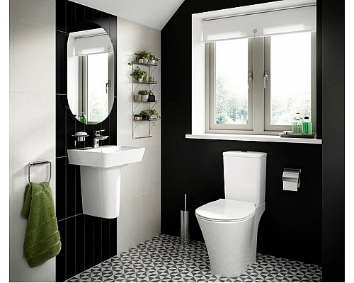 Унитаз компакт Ideal Standard Connect Air E009701 без бачка и сиденья