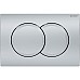 Клавиша смыва Geberit Delta01 115.107.46.1 Хром матовый
