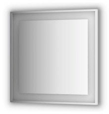 Зеркало Evoform Ledside 90х90 Сталь