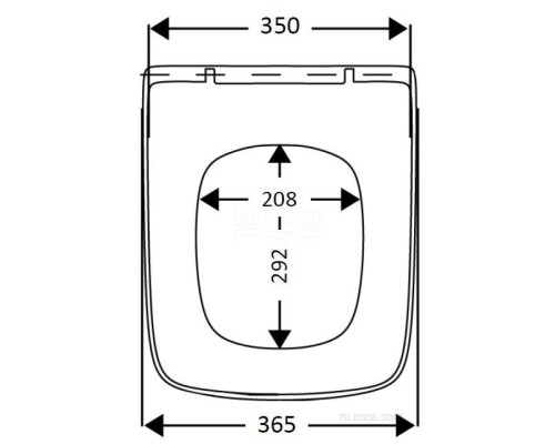 Сиденье для унитаза Roca Debba ZRU9302826