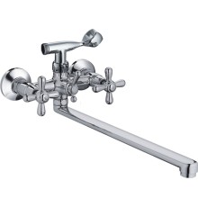 Смеситель для ванны Cron CN2125 универсальный Хром