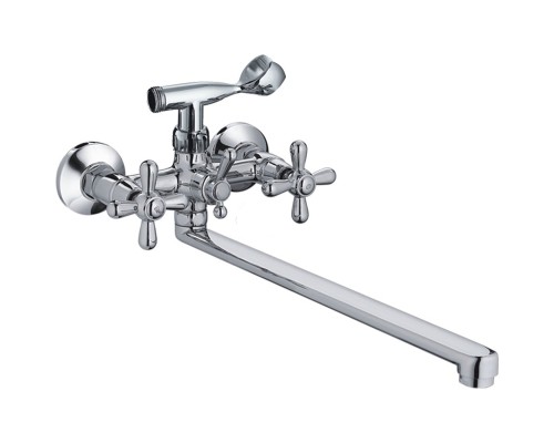 Смеситель для ванны Cron CN2125 универсальный Хром