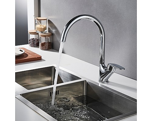 Смеситель для кухни Rossinka RS45-23 Хром