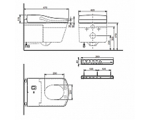 Крышка-биде Toto Neorest TCF996RWG#NW1 Белая с Микролифтом