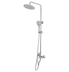 Душевая система Agger Merry A1393300 Хром