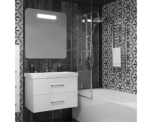 Зеркало Opadiris Арабеско 80 Z0000012625 с подсветкой с кнопочным выключателем