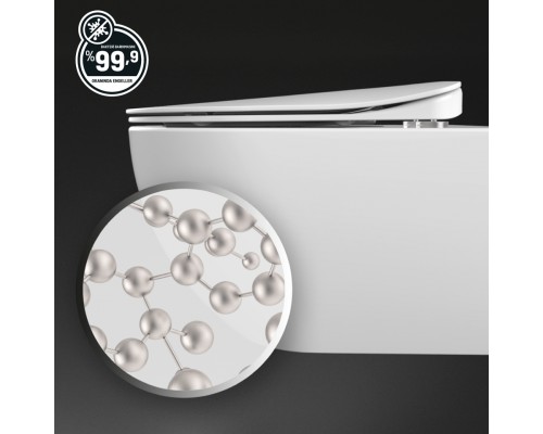 Унитаз Creavit Free FE322-11SM00E-0000 подвесной Черный матовый без сиденья