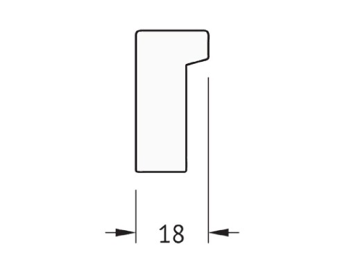 Зеркало Evoform Definite 66х46 Хром