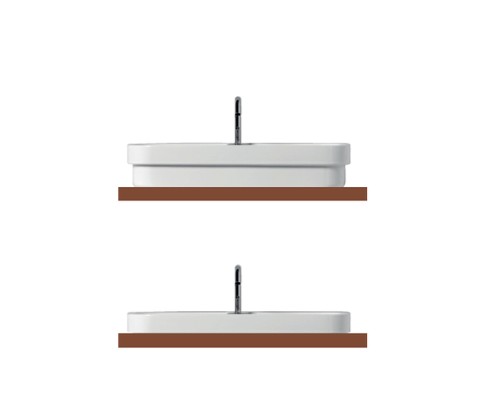 Раковина Kerasan Tribeca 60 514201*1 Белая