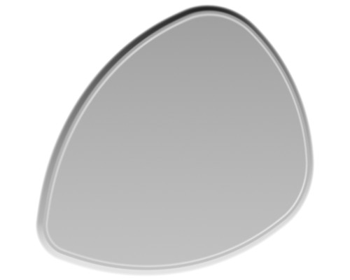 Зеркало Clarberg Clarberg Stone 95 Stn.02.10 с подсветкой с сенсорным выключателем